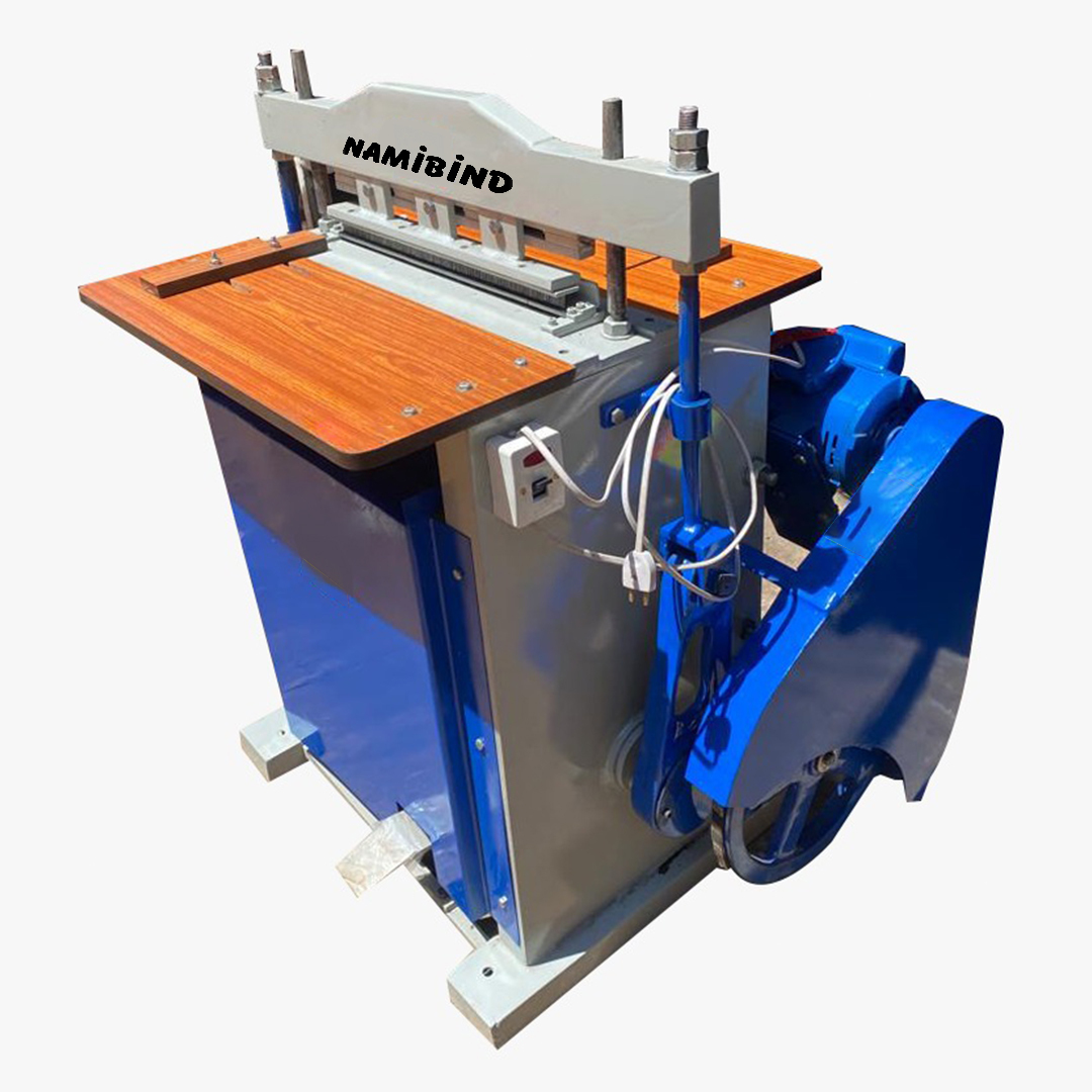 Heavy Duty Die Changeable Paper Punching Machine - Ms Material, 250 Kg Weight | Semi-automatic Operation, 1 Hp Power, 50 Sheets Capacity, 1 Year Warranty
