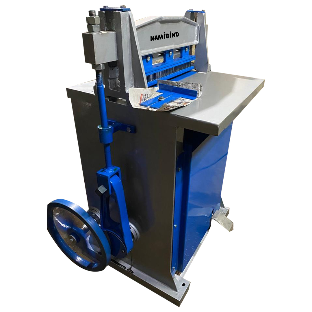 Heavy Duty Die Changeable Paper Punching Machine - Ms Material, 250 Kg Weight | Semi-automatic Operation, 1 Hp Power, 50 Sheets Capacity, 1 Year Warranty
