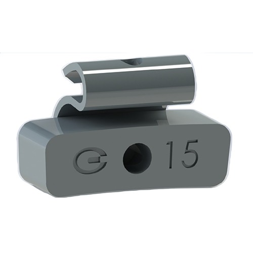 15 Gm Square Steel Clip Weight - Color: As Per Requirement