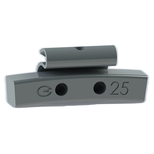 25 Gm Square Steel Clip Weight - Color: As Per Requirement