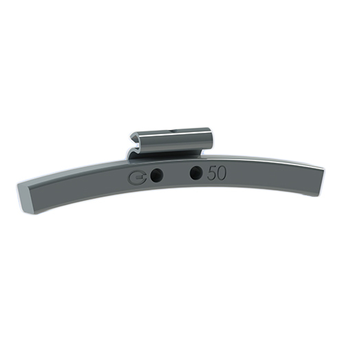 50 Gm Square Steel Clip Weight - Color: As Per Requirement