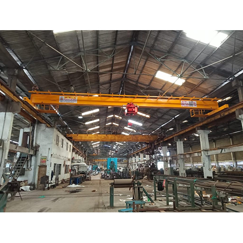 Single Girder Eot Crane - Stainless Steel/iron, Customized Size , Cabin Control With Emergency Stop And Limit Switch Features
