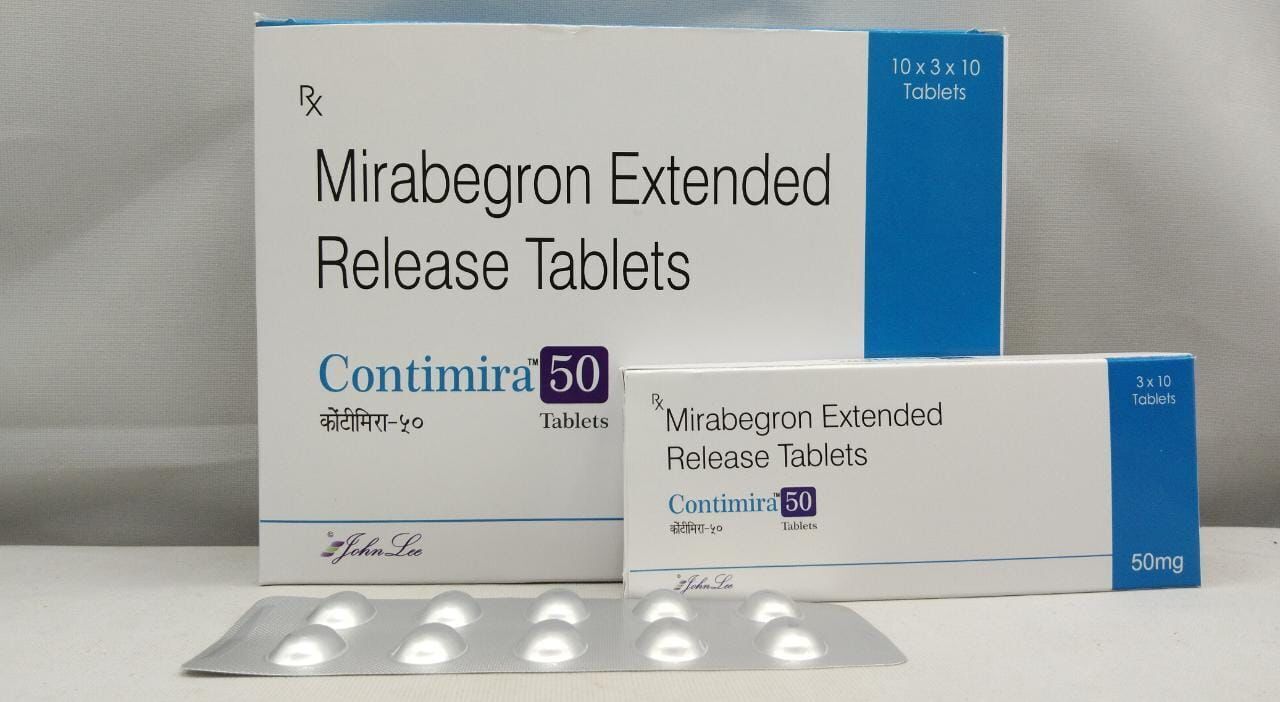 Mirabegron Extended Release Tablets - 25 Mg & 50 Mg Dosage | Effective Urinary Function Support