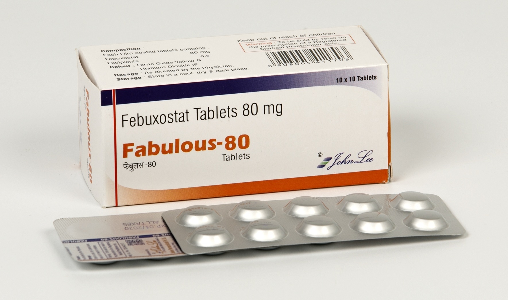 Febuxostat Tablets - 40 Mg & 80 Mg | Premium Quality Gout Management Solution