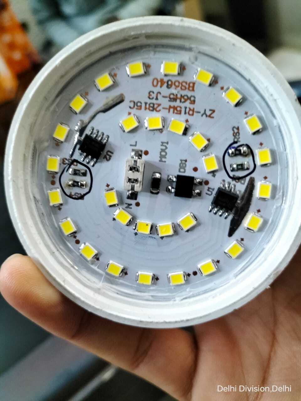 15 Watt Led Bulb Gamma Dob Raw Material