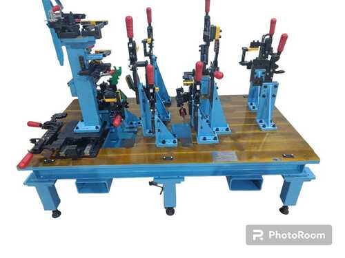 Welding Fixture - Robotic Welding Cell Design & Interlock Systems | In-House Testing, Poka-Yoke Mechanisms, Precision Engineering