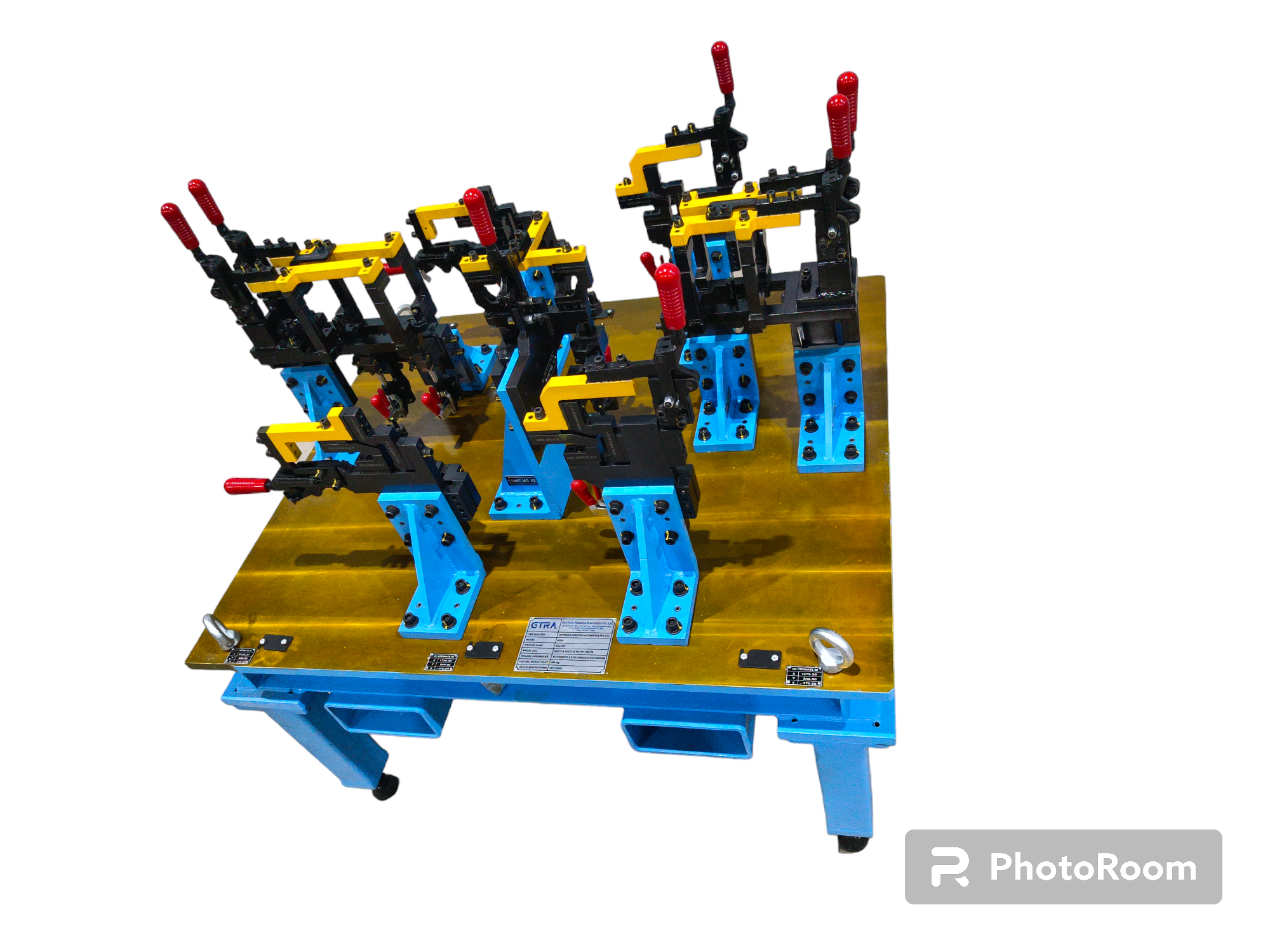 Welding Fixture - Robotic Welding Cell Design & Interlock Systems | In-house Testing, Poka-yoke Mechanisms, Precision Engineering