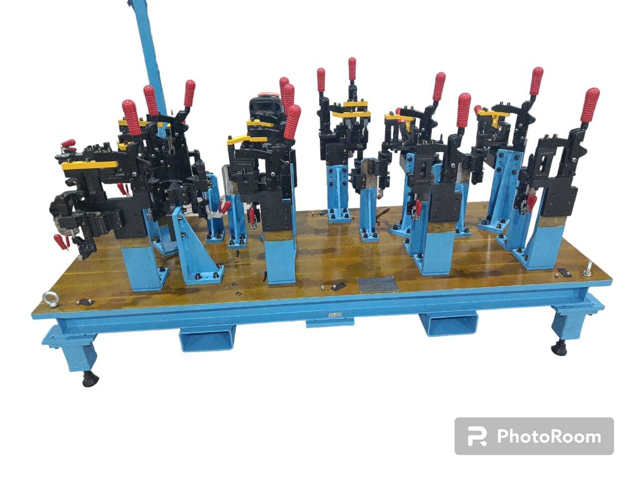 Welding Fixture - Robotic Welding Cell Design & Interlock Systems | In-house Testing, Poka-yoke Mechanisms, Precision Engineering