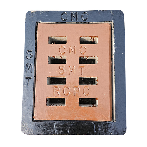 5 Mt Rcpc Gully Manhole Cover Grating - Material: Iron