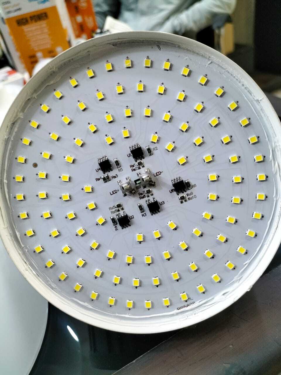 50 Watt Dome Type Led Bulb Gamma Dob Raw Material - Color: White