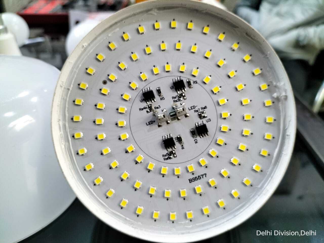 40 Watt Dome Type Led Light - B60 Base, 25000 Hours Lifespan | 2580 Lumens, 5700k Color Temperature, No Flicker, Indoor Use