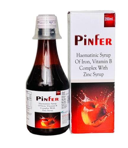 Haematinic Syrup Of Iron Vitamin B Complex With Zinc Syrup - Drug Type: General Medicines