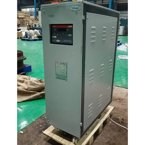 Servo Controlled Voltage Stabilizer Ambient Temperature: 48 Celsius (Oc)
