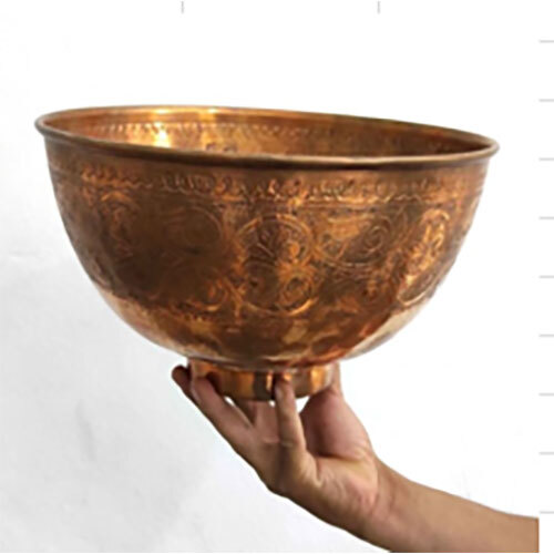 1343 तांबा गोल सिंक