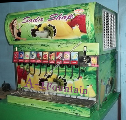 Manual 12 Valve Soda Fountain Machine
