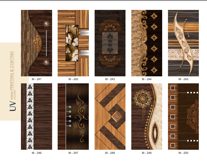 Wpc Digital Printing Doors - Color: Variety Of Colors And Wood Textures Available