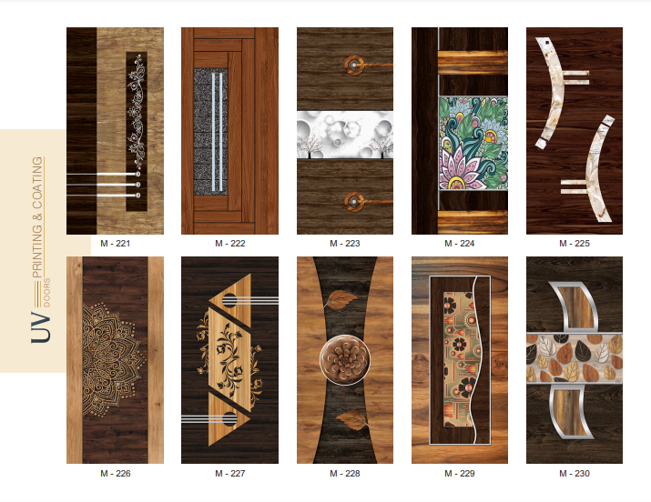 Wpc Digital Printing Doors - Color: Variety Of Colors And Wood Textures Available