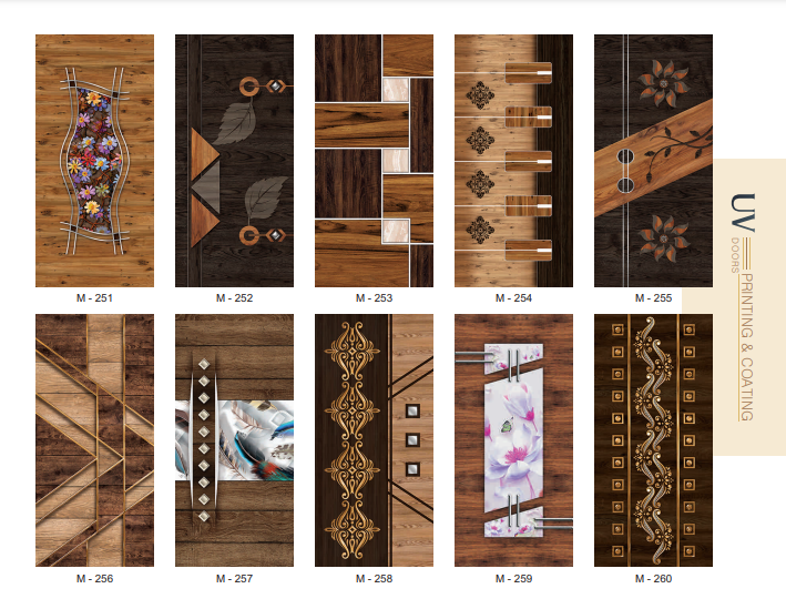 Wpc Digital Printing Doors - Color: Variety Of Colors And Wood Textures Available