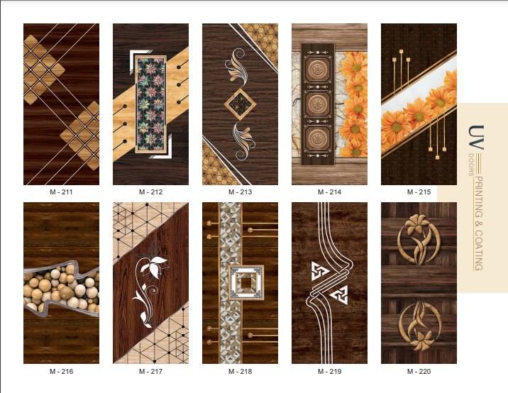 Wpc Digital Printing Doors - Color: Variety Of Colors And Wood Textures Available