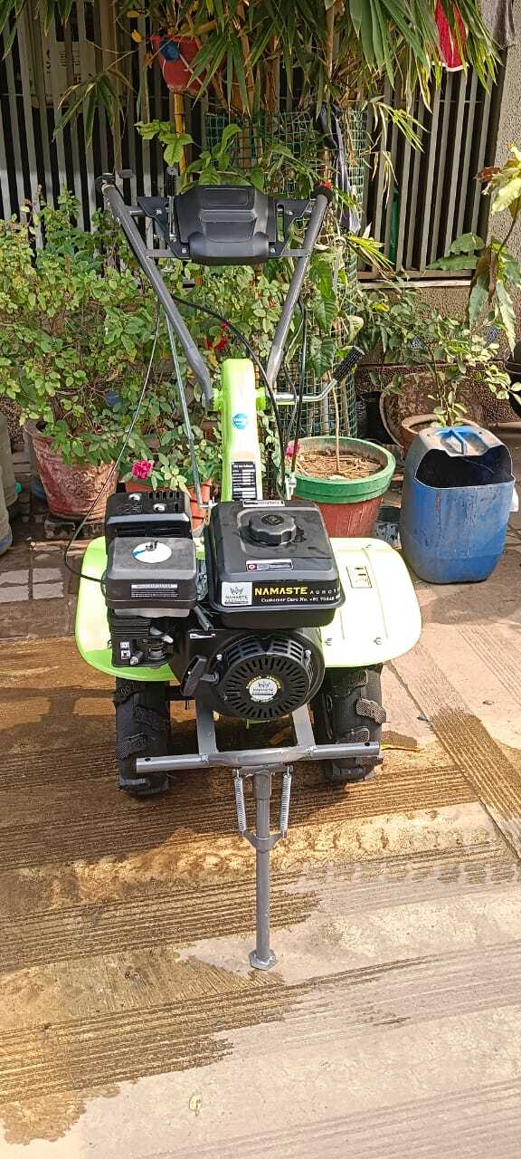 Power Weeder 7 Hp - Mild Steel, 74 Acre/hr, Multicolor, 192 Ltr Engine Oil, 110 Ltr Fuel Tank, 1572 Rpm | Diesel/petrol Power Source, Agricultural Tool
