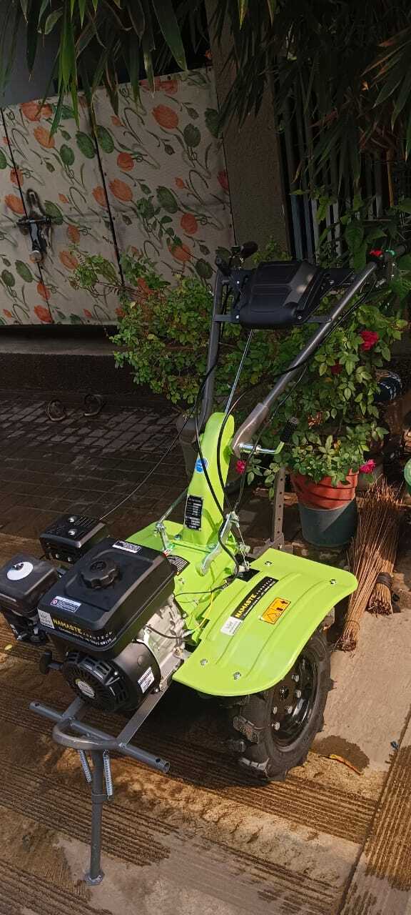 Power Weeder 7 Hp - Mild Steel, 74 Acre/hr, Multicolor, 192 Ltr Engine Oil, 110 Ltr Fuel Tank, 1572 Rpm | Diesel/petrol Power Source, Agricultural Tool