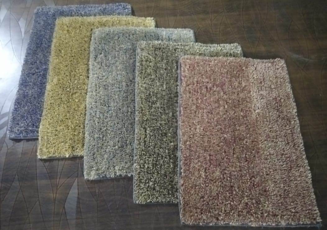 Jute Cotton Mixed Door Mats - 16x24 Inches, 360 Grams | Customizable Colors, Anti-slip, Quick Drying, Washable, Hand Tufted Design