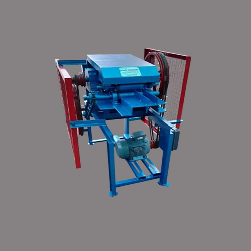 5 HP 1 TPH टायर ब्लॉक कटिंग मशीन
