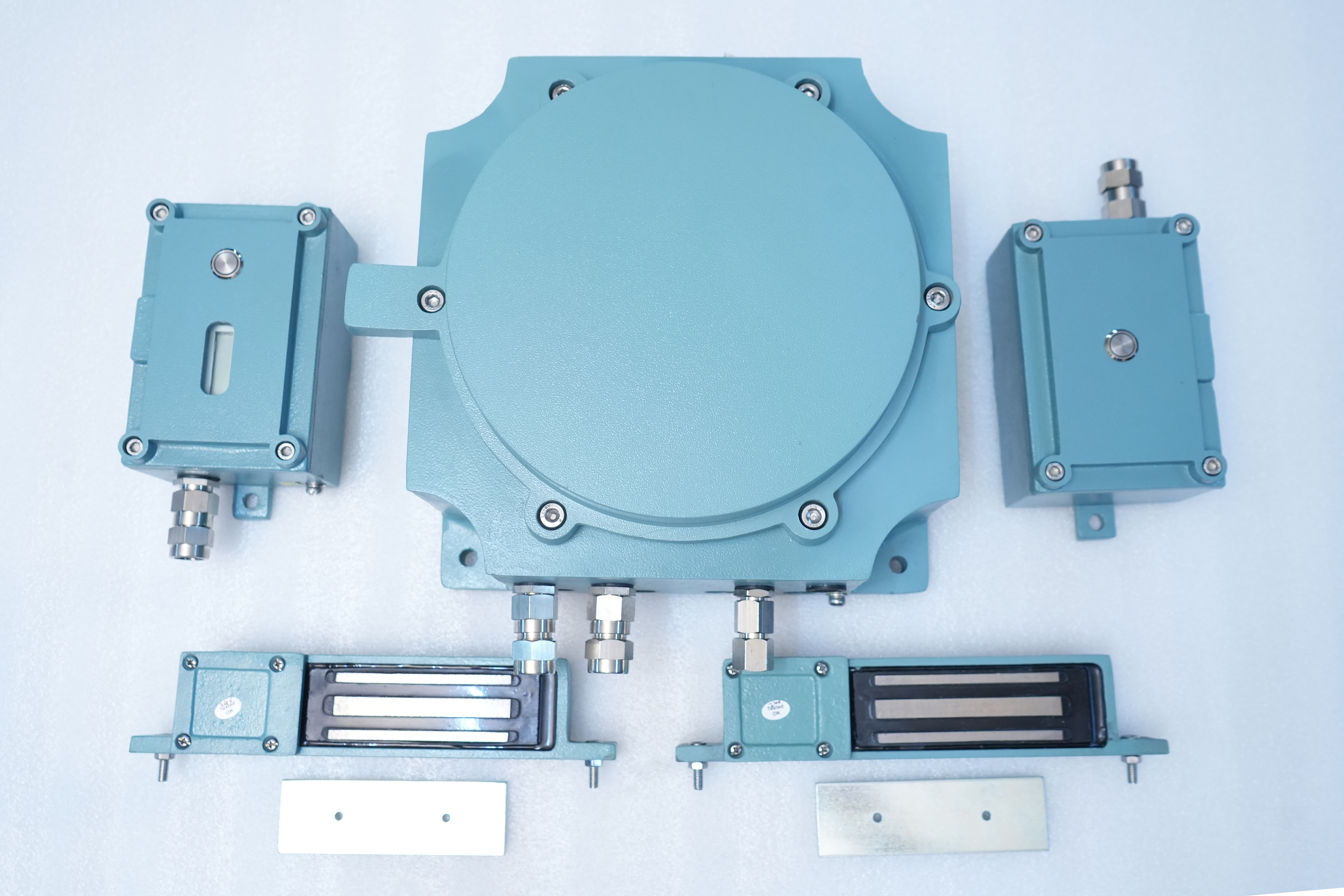Flameproof Pass Box Interlocking System Application: Access Control