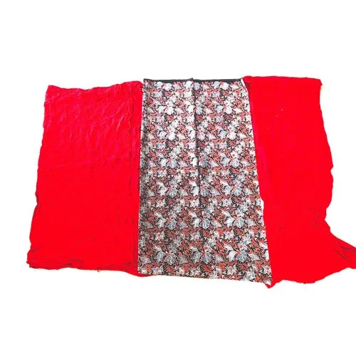 Multicolor Ajrakh Bandhej Block Printed Suit