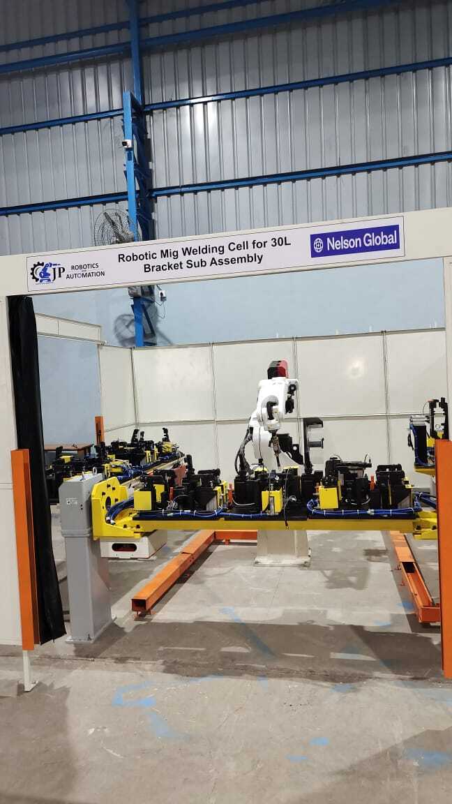 Robotic Mig Welding Cell - High Precision Automated Welding Solutions For Enhanced Productivity