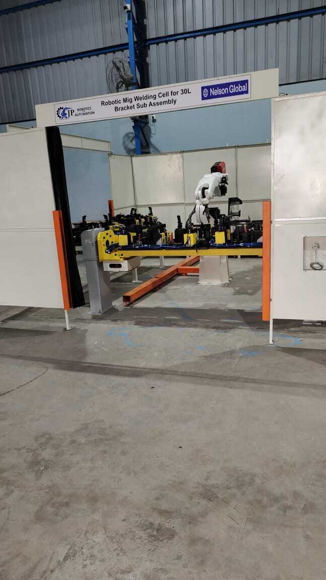 Robotic Mig Welding Cell - High Precision Automated Welding Solutions For Enhanced Productivity