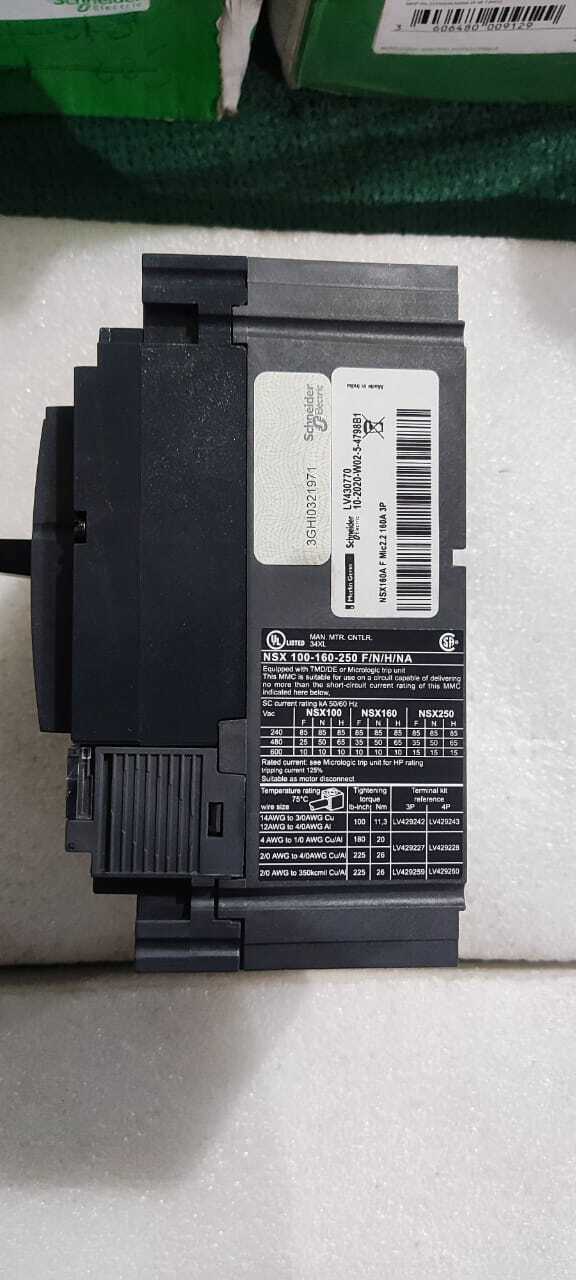 160a Schneider Mccb