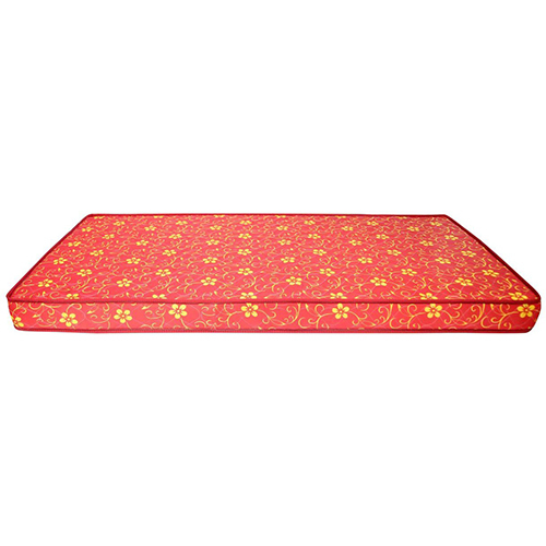 Cotton Red Relon Foam Mattress