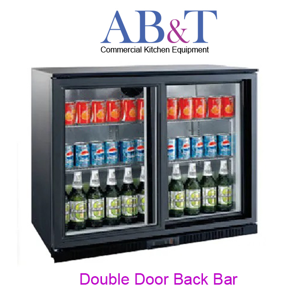 Back Bar Refrigerator - 900x505x880 Mm, 200l Capacity, Black | Automatic Defrost, 2-10â°c Temperature Range, 280w Power