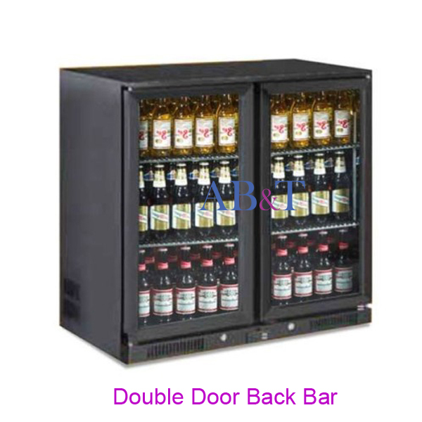 Back Bar Refrigerator - 900x505x880 Mm, 200l Capacity, Black | Automatic Defrost, 2-10â°c Temperature Range, 280w Power