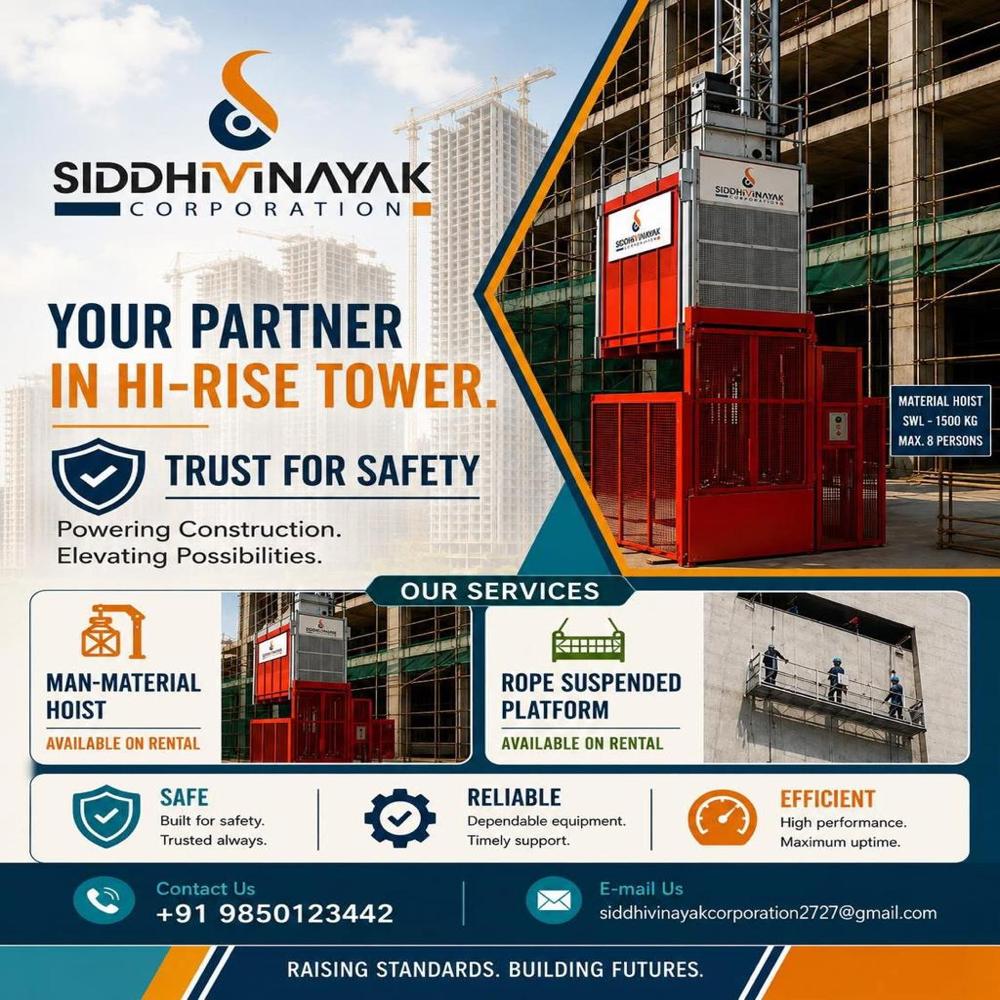 Rack And Pinion Hoist Rental Services