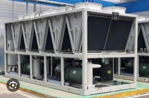 Commercial Industrial Water Chilling Plant - Material: Mild Steel / Stainless Steel