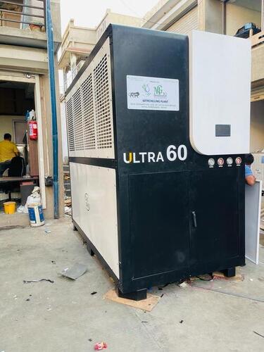 60TR Chilling Plant - Total Cooling Capacity 60TR, Fluid Discharge Temperature ≤ 5°C, Flow Capacity 500GPM, Pressure Rating 100PSI, Pump Horsepower 20HP