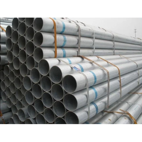 Galvanized Casing ERW Steel Pipe - Mild Steel, 350mm Outer Diameter, 5.8-6m Length, 2-10mm Thickness | Round Shape, Electric Resistance Welded