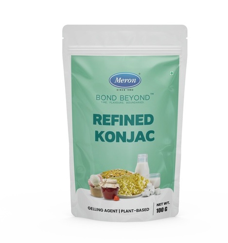 Konjac Glucomannan Powder - Natural Fiber Thickener, 100 Grams | 100% Plant-Based, 5-Year Shelf Life, Room Temperature Storage