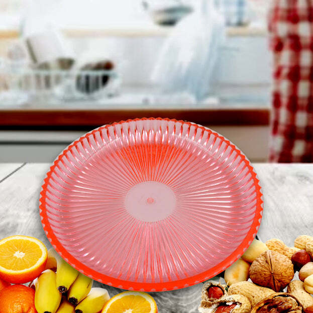 Round Plastic Dinner Plate