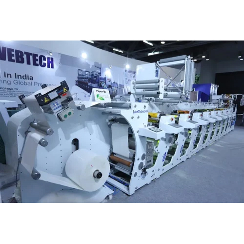 Yes Fully Servo Controlled Narrow Web Flexographic Label Printing Machine