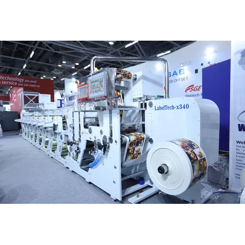 Yes Multi Color Flexo Label Printing Press
