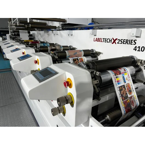 Lower Energy Consumption High Speed Narrow Web Flexo Label Printing Machine
