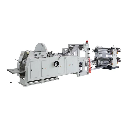 Semi Automatic Paper Bag Making Machine Dimension (L*w*h): 6000 Mm X 2500 Mm X 2600 Mm Millimeter (Mm)