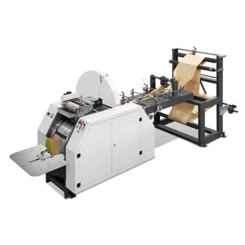 Semi Automatic Paper Bag Making Machine Dimension (L*w*h): 6000 Mm X 2500 Mm X 2600 Mm Millimeter (Mm)