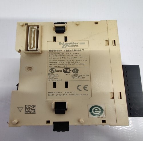 Schneider Electric Tm2ami4lt Analog Input Module