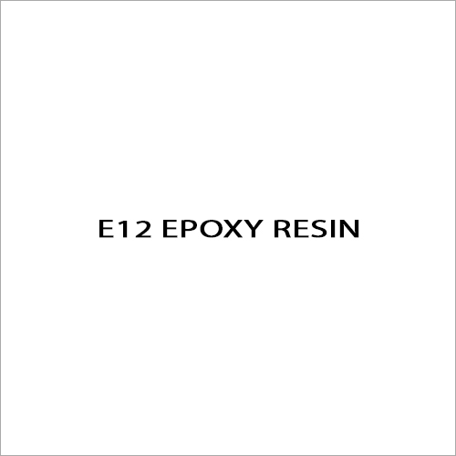 E12 एपॉक्सी रेजिन