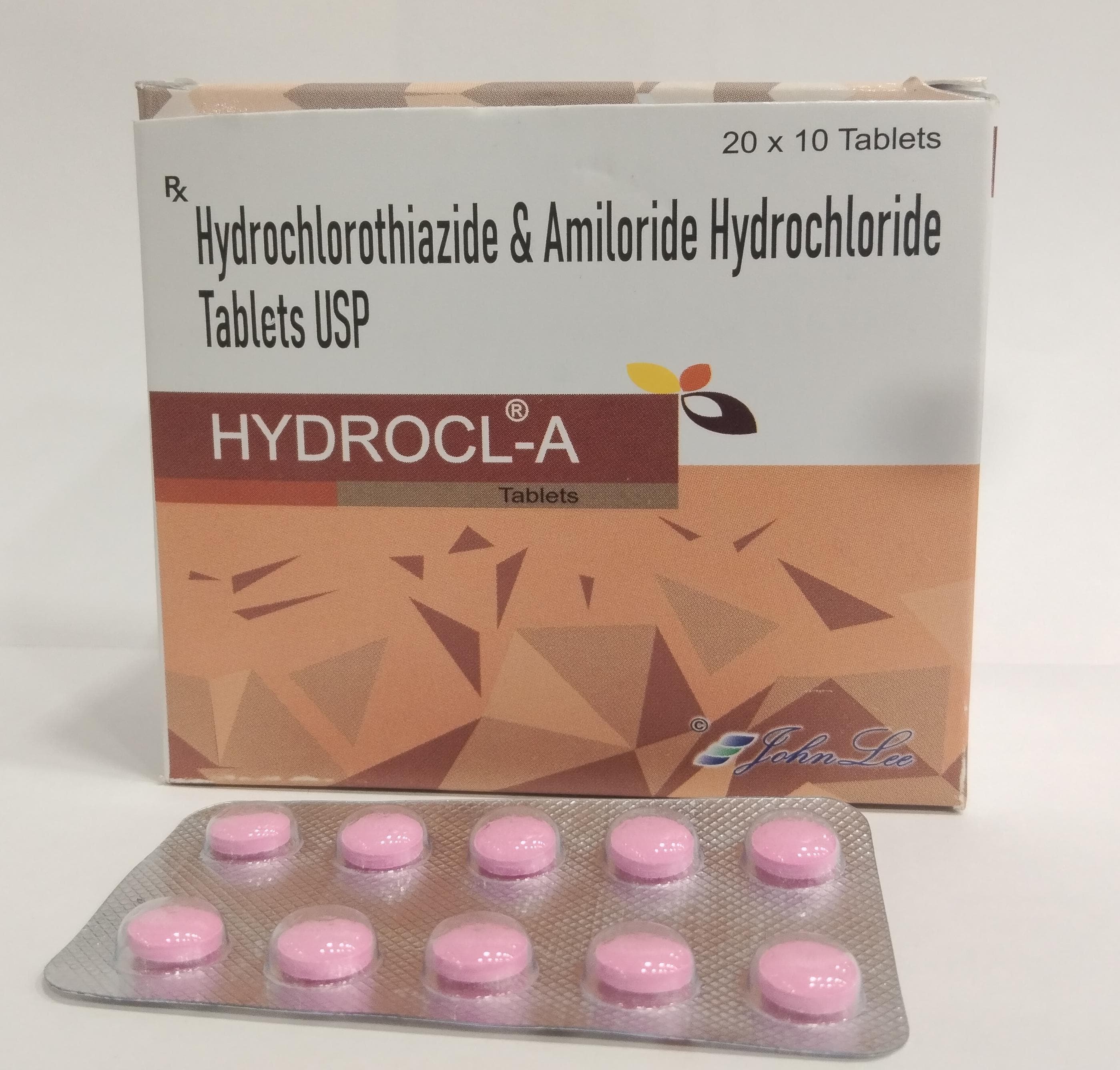 Hydrochlorothiazide Tablets - Hydrochlorothiazide Ip 12.5 Mg, Hydrochlorothiazide Ip 25 Mg, Amiloride Hydrochloride Usp 5 Mg + Hydrochlorothiazide Usp 50 Mg
