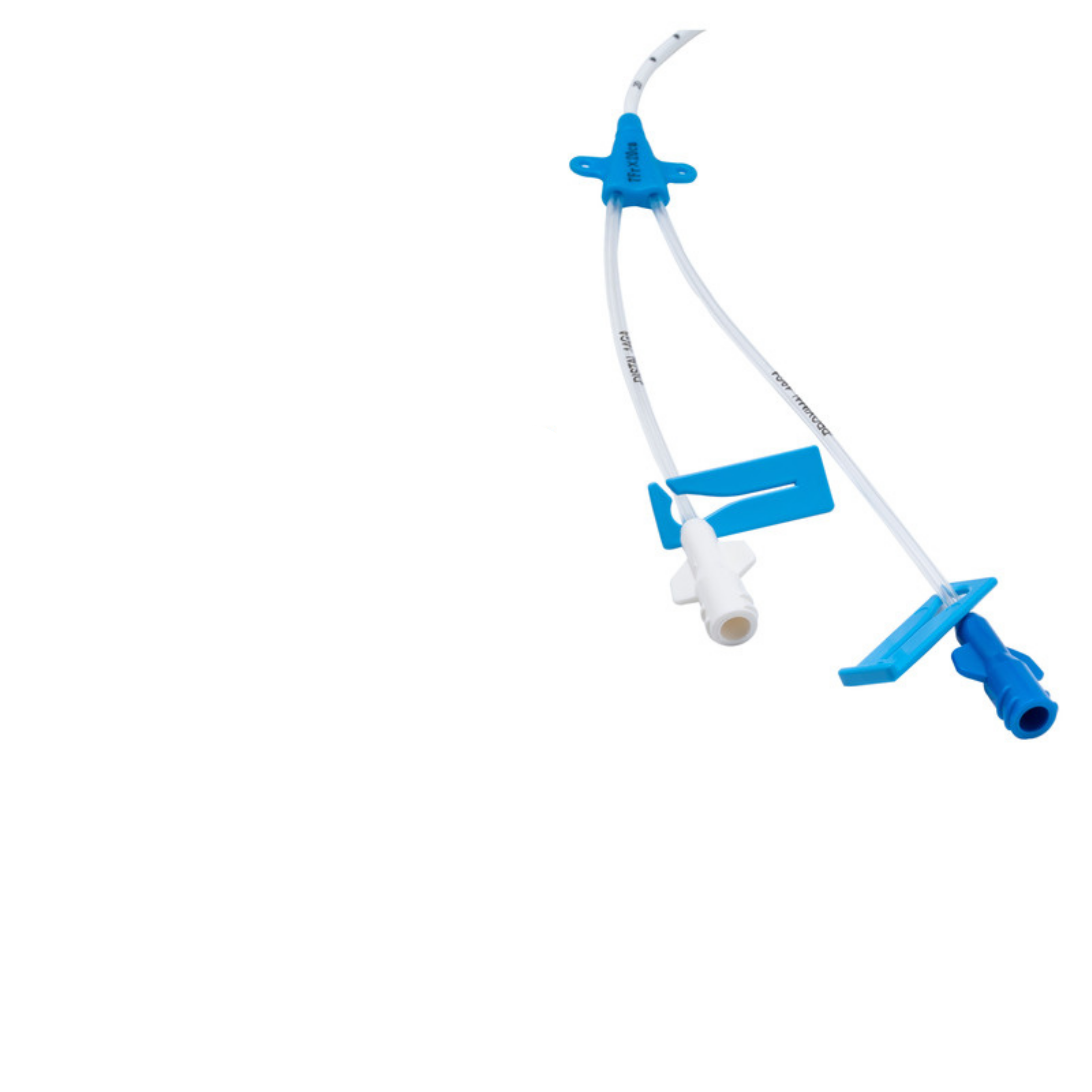 White Nephrologist's Preferred 4fr 13cm High-flow Cvc Kit Double Lumen Dialysis Made Easy